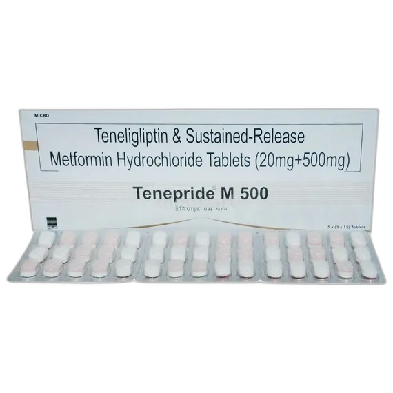 tenepride m 500mg tablet 15's